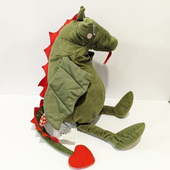 Ikea Flygdrake green dinosaur plush 22” - Picture 5 of 8